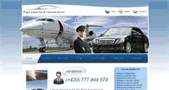 Desktop Screenshot of pragueairporttaxi.com